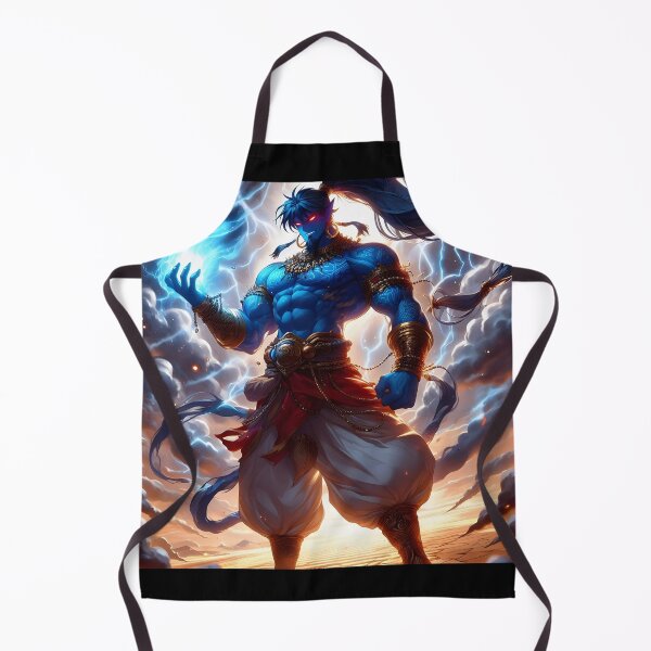 Item preview, Djinn Evil Genie of the Lamp designed and sold by GalleryBrisArt.