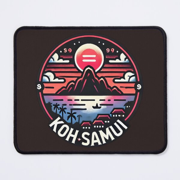 Item preview, koh samui design sticker designed and sold by NCNGDESIGN.
