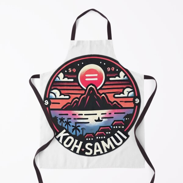 Item preview, koh samui design sticker  designed and sold by NCNGDESIGN.