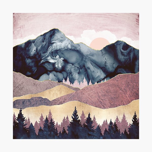 Item preview, Mauve Vista designed and sold by spacefrogdesign.