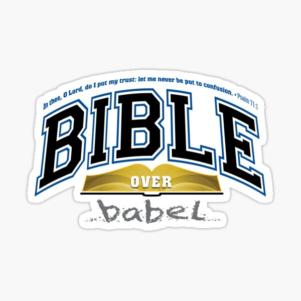 Item preview, BIBLE over babel designed and sold by square1studio.