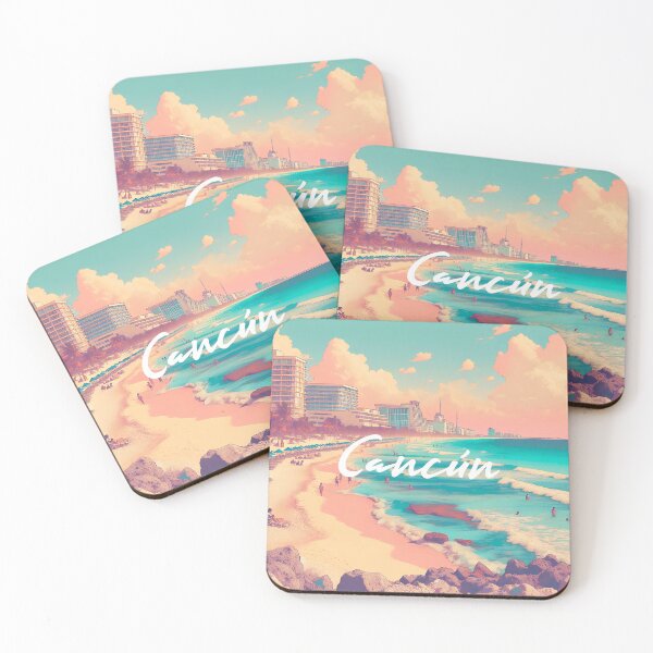 Item preview, cancun beach artwork designed and sold by dulceguavashop.
