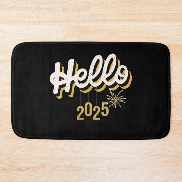 Item preview, Hello 2025 - Festive and Sparkling New Year Design designed and sold by Kitimouna.