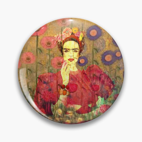 Item preview, Frida Kahlo's flowers designed and sold by GirlFromBrazil.