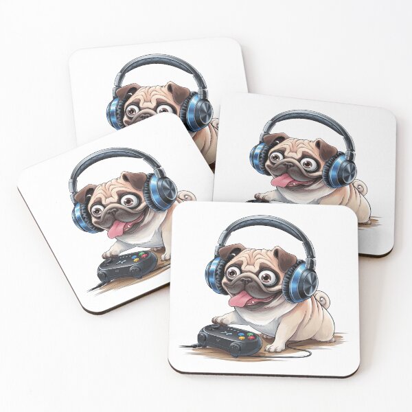 Item preview,  pug is gaming designed and sold by jkrphoto.