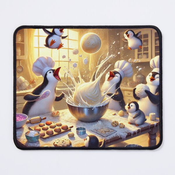 Item preview, Penguin Chefs in Chaos designed and sold by QuirkWears.