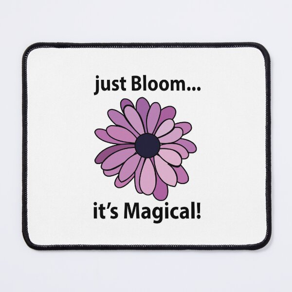 Item preview, Magical Purple Flower Just Bloom Its Magical designed and sold by Nisha Prabhu.