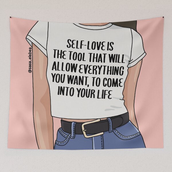 Item preview, Self love by Sasa Elebea designed and sold by Sabrina Brugmann.