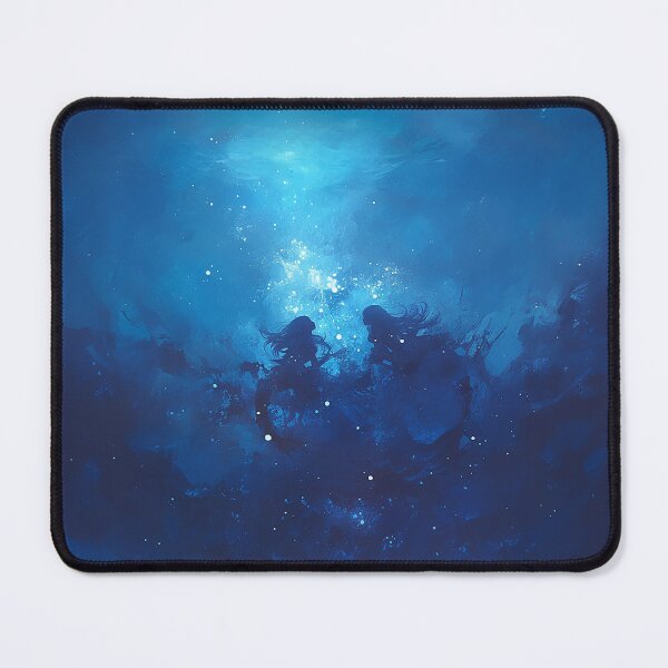 Item preview, Silhouette of Mermaids Underwater designed and sold by Christian Weiss.
