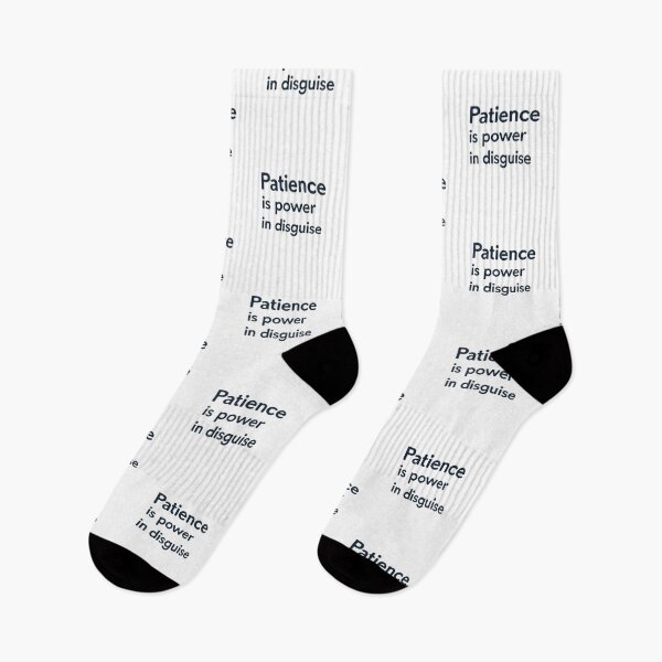 Item preview, Patience is power in disguise designed and sold by SignumShop.