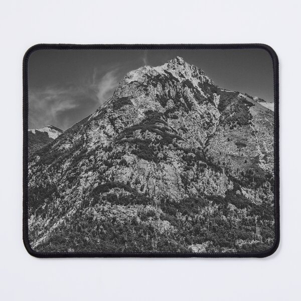 Item preview, Black and white nahuel huapi park landscape, argentina designed and sold by DFLC Prints.