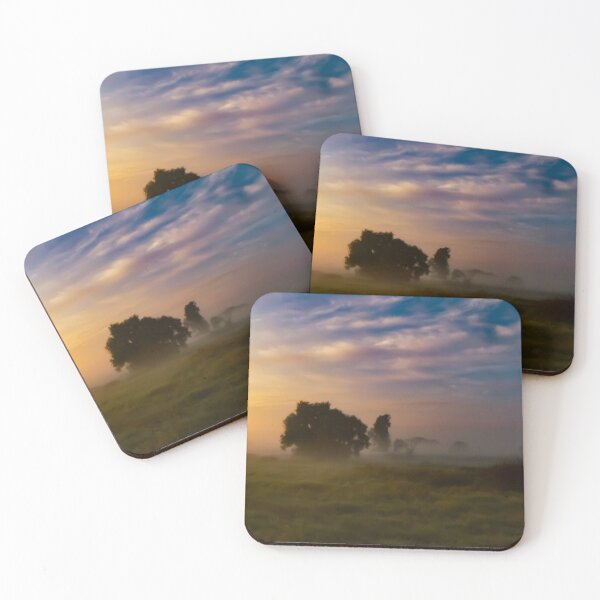 Item preview, Dawn in the Wisła Valley – Serene Polish Landscape Photography designed and sold by MajikFlower.