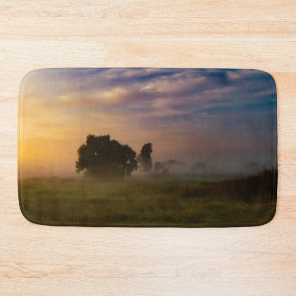 Item preview, Dawn in the Wisła Valley – Serene Polish Landscape Photography designed and sold by MajikFlower.
