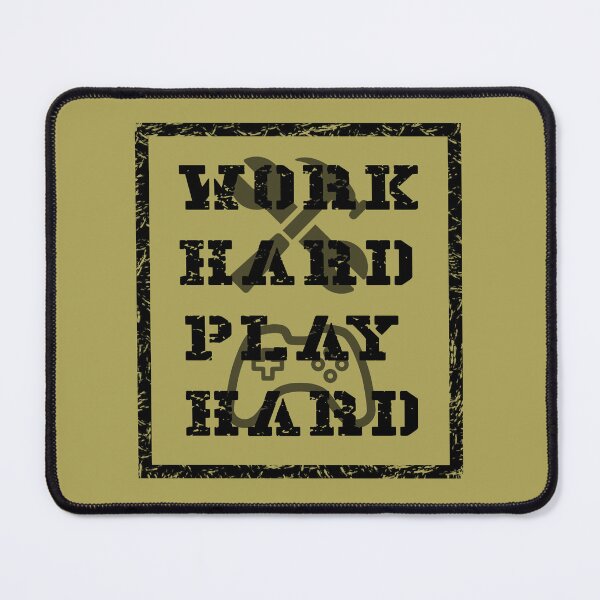 Item preview, Work Hard Play Hard designed and sold by Sky-99.