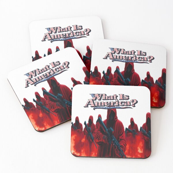 Item preview, What Is America? - Flames of Division designed and sold by TheLionWithAMic.