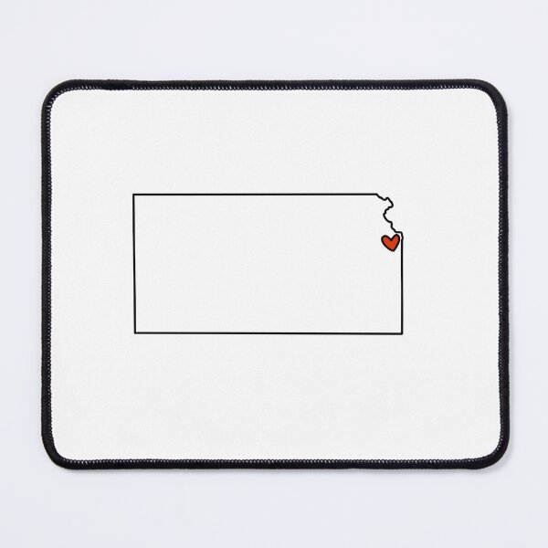 Item preview, Overland Park State Outline designed and sold by delmarvastickers.
