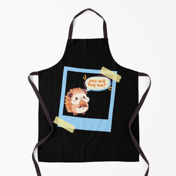 Item preview, Cute Hedgehog with Leaf – "You Will Hug Me? designed and sold by FeelCreations.