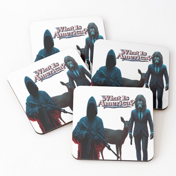 Item preview, What Is America? - Masks and Truths designed and sold by TheLionWithAMic.