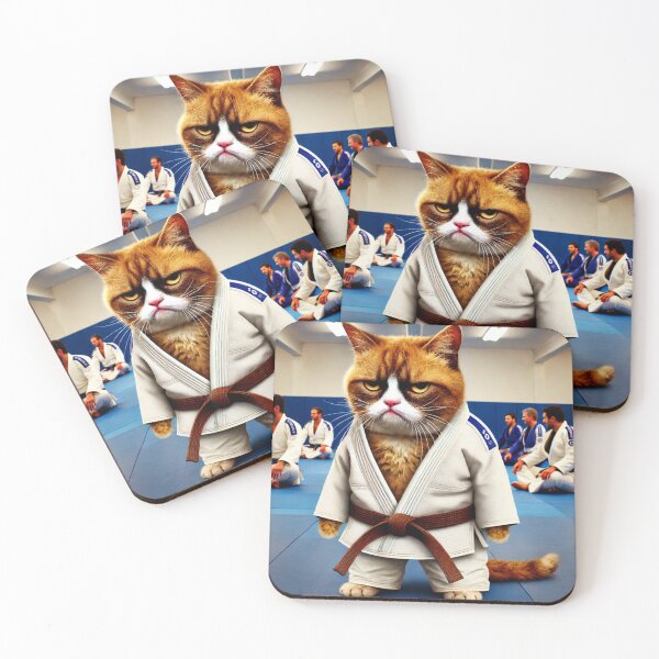 Item preview, Ill-Tempered Cat BJJ v2 designed and sold by iMIGHTwearTHAT.