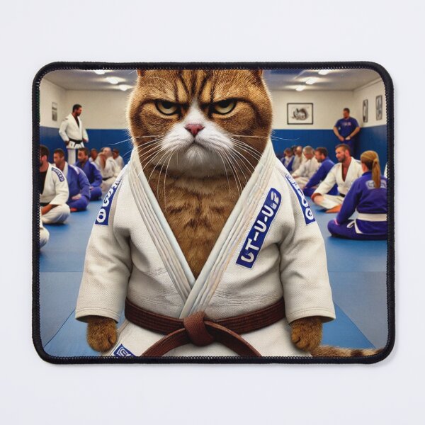 Item preview, Ill-Tempered Cat BJJ designed and sold by iMIGHTwearTHAT.