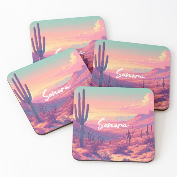 Item preview, Sonora desert art designed and sold by dulceguavashop.