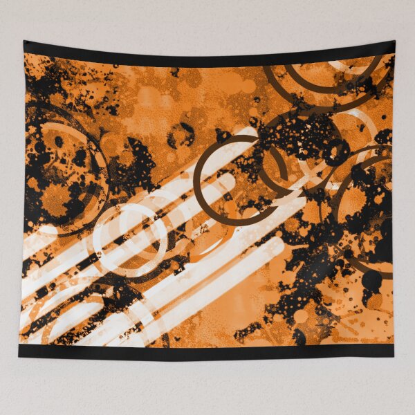 Item preview, Orange frutiger chaos designed and sold by despairfamily.