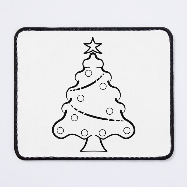 Item preview, Xmas tree designed and sold by DomDrawsThings.