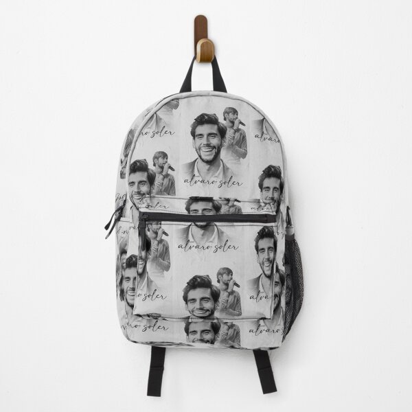 Item preview, Alvaro Soler black and white Spanish-German singer designed and sold by Wolagno.