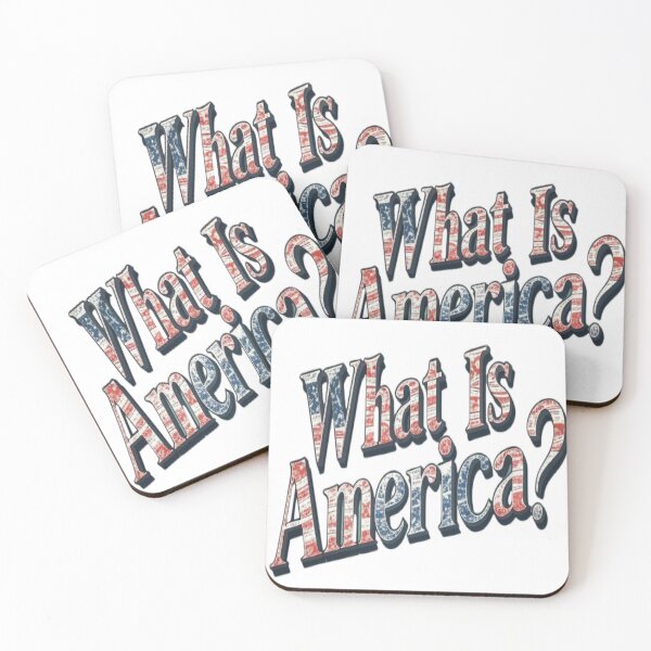 Item preview, What Is America? Bold Statement Edition designed and sold by TheLionWithAMic.