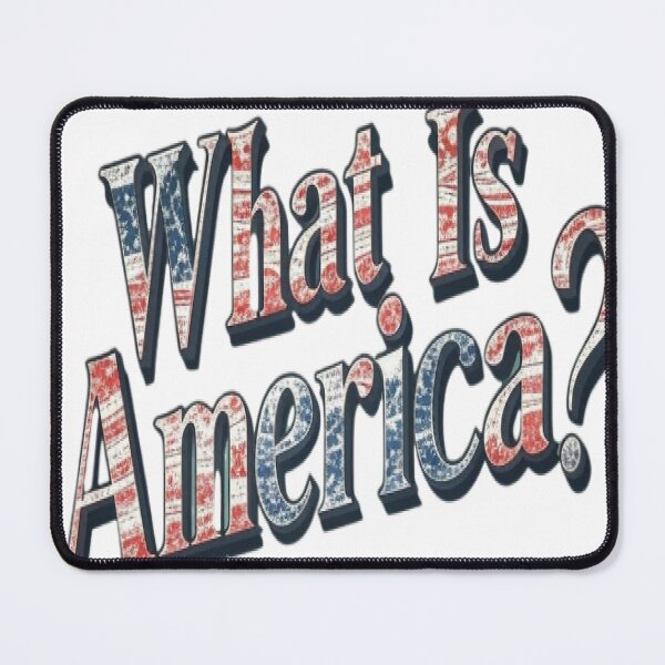 Item preview, What Is America? Bold Statement Edition designed and sold by TheLionWithAMic.