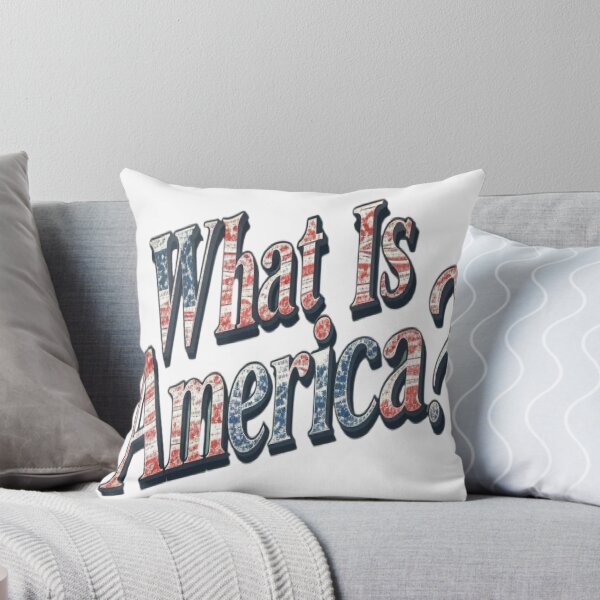 Item preview, What Is America? Bold Statement Edition designed and sold by TheLionWithAMic.