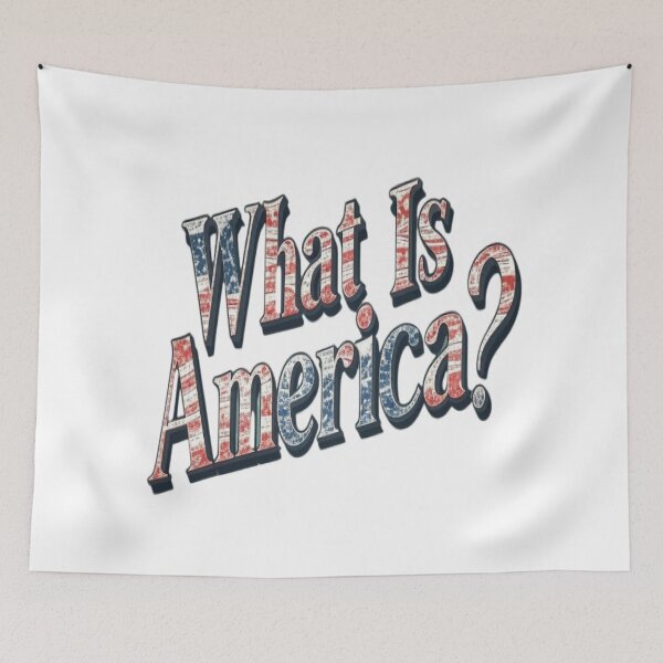 Item preview, What Is America? Bold Statement Edition designed and sold by TheLionWithAMic.