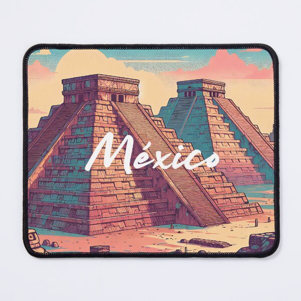 Item preview, Mexico Pyramids designed and sold by dulceguavashop.