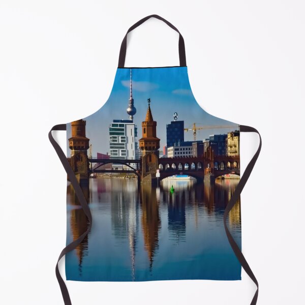 Item preview, Oberbaum Bridge Over Spree River – Iconic Berlin Landmark Photography designed and sold by MajikFlower.