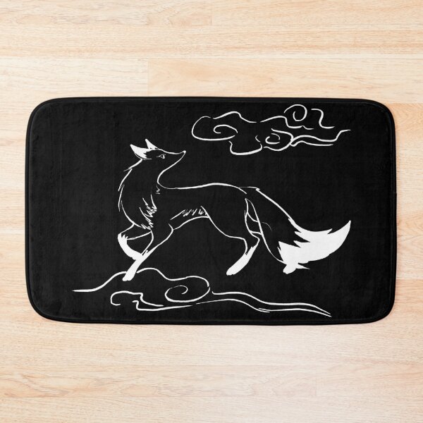 Item preview, Foxie - Fox Spirit - White Ink designed and sold by RowenaTmT.