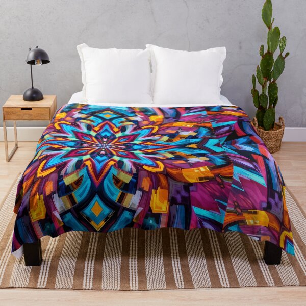 Item preview, Vibrant Kaleidoscope Art Colorful Patterns Design Abstract Visual designed and sold by ART ATTACK ZONE.