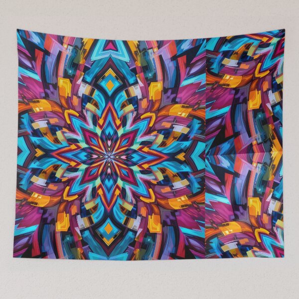 Item preview, Vibrant Kaleidoscope Art Colorful Patterns Design Abstract Visual designed and sold by ART ATTACK ZONE.