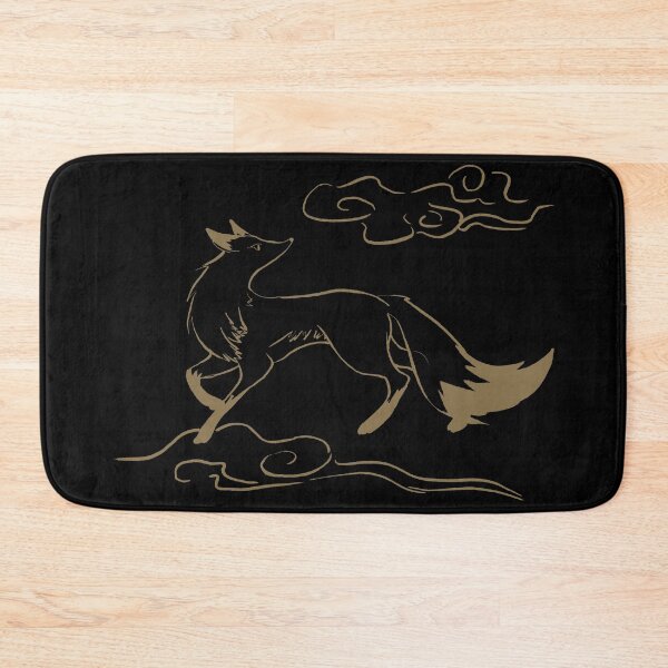 Item preview, Foxie - Fox Spirit - Gold Ink designed and sold by RowenaTmT.