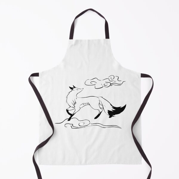 Item preview, Foxie - Fox Spirit - Black Ink designed and sold by RowenaTmT.