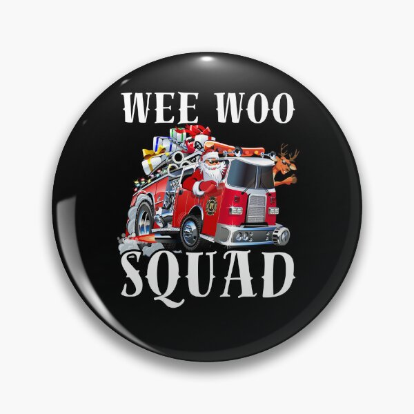 Item preview, Wee Woo Squad, Firefighter, Fire Truck, Fireman for Christmas designed and sold by Printek.