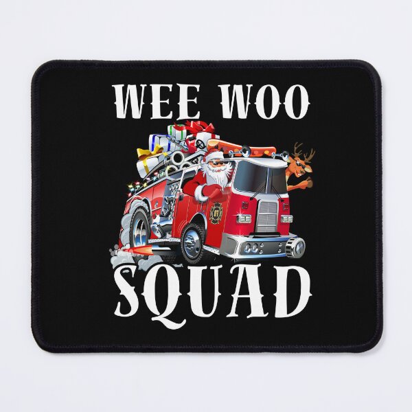Item preview, Wee Woo Squad, Firefighter, Fire Truck, Fireman for Christmas designed and sold by Printek.