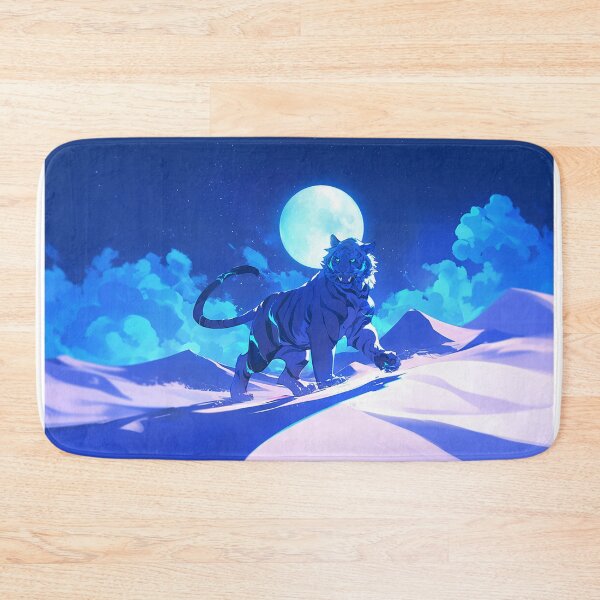 Item preview, Majestic Tiger in Desert on Full Moon Day designed and sold by Christian Weiss.