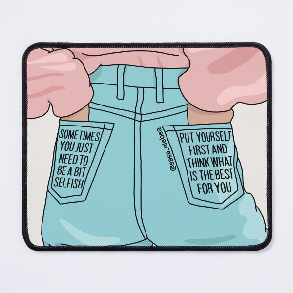 Item preview, Put yourself first by Sasa Elebea designed and sold by Sabrina Brugmann.