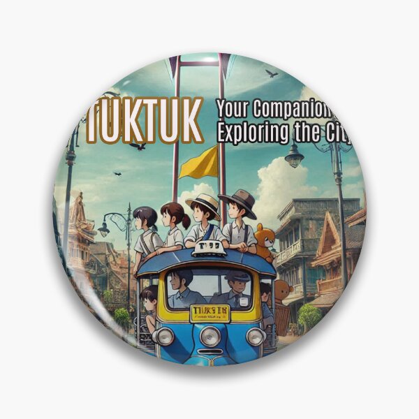 Item preview, TukTuk : Your Companion for Exploring the City designed and sold by Vanich-Panich.