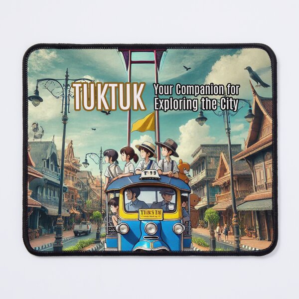 Item preview, TukTuk : Your Companion for Exploring the City designed and sold by Vanich-Panich.