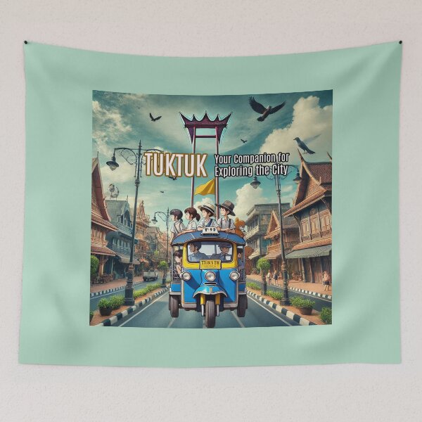Item preview, TukTuk : Your Companion for Exploring the City designed and sold by Vanich-Panich.