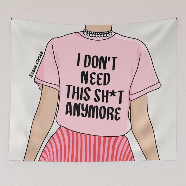 Item preview, I don't need this by Sasa Elebea designed and sold by Sabrina Brugmann.