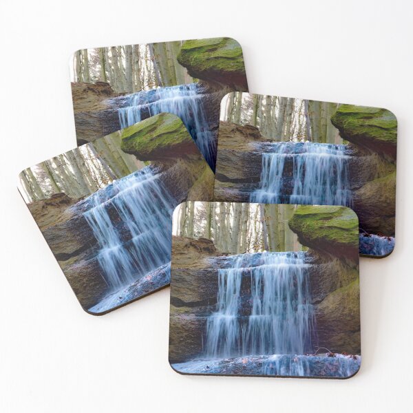 Item preview, Magura Waterfall in Magura National Park – Serene Polish Nature Photography designed and sold by MajikFlower.