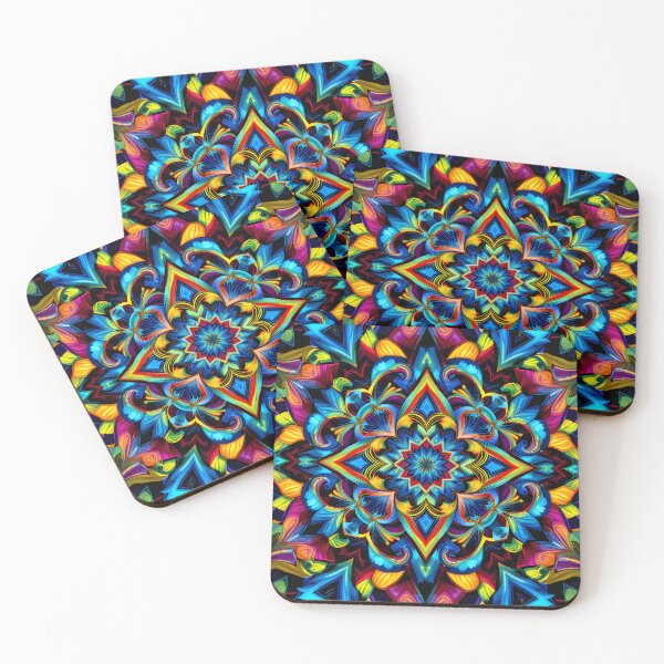Item preview, Symmetry Creative Art Colorful Patterns Design Abstract Visual designed and sold by ART ATTACK ZONE.