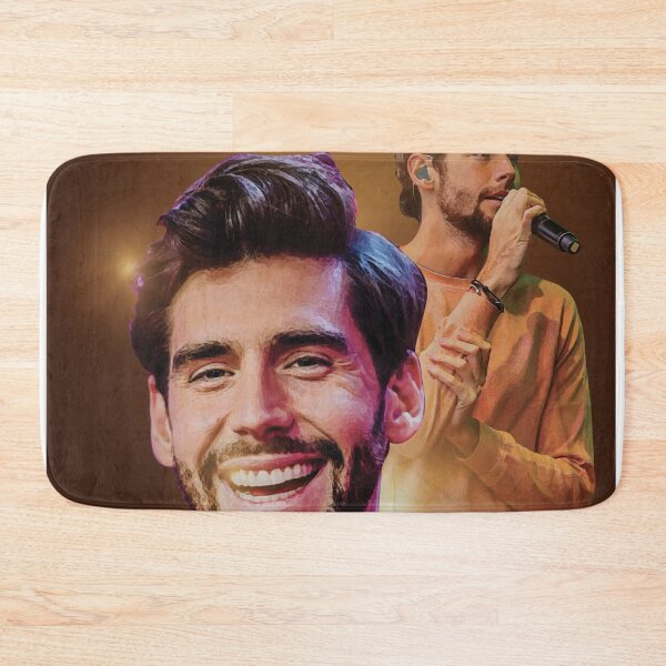 Aperçu de l'œuvre Alvaro Soler chanteur hispano-allemand couleur créée et vendue par Wolagno.